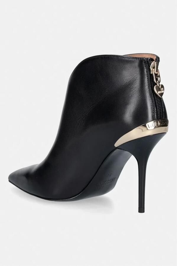 Love Moschino Puntige Stiletto Enkellaars - Foto 3