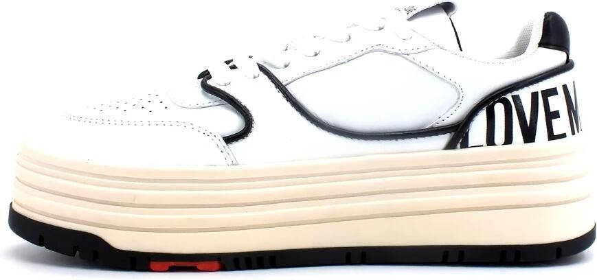 Love Moschino Witte Casual Sneakers voor Vrouwen Wit Dames - Foto 2