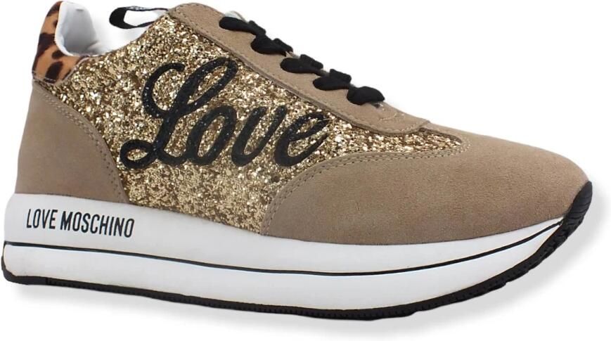 Love Moschino Ja15384 Lage sneakers Dames Goud - Foto 4