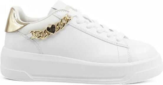 Love Moschino Witte lage sneakers