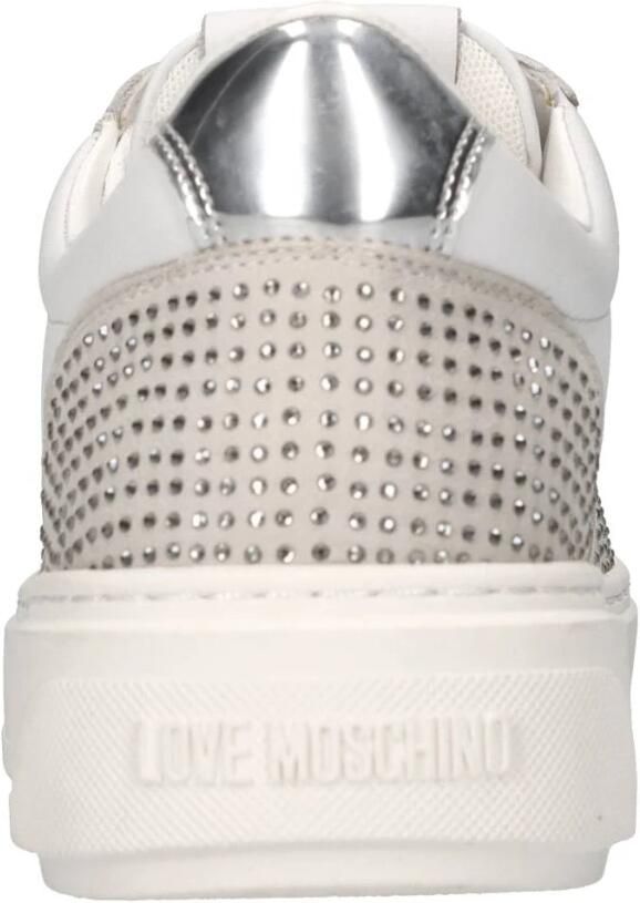 Love Moschino Suede en Strass Sneakers - Foto 3