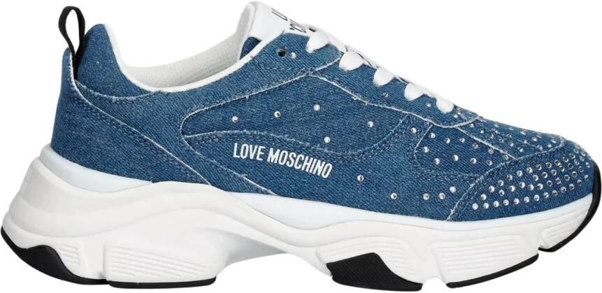Love Moschino Lage Sneakers STARDUST-JA15406G1O