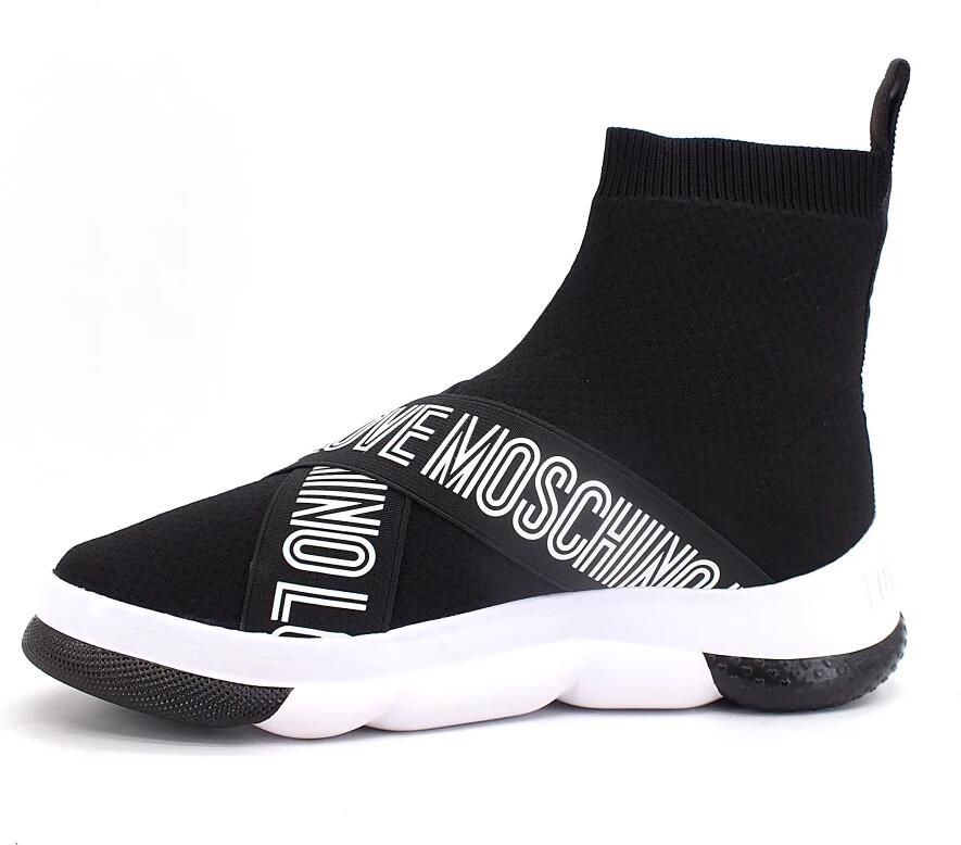 Love Moschino Dames Herfst Winter Collectie Sneakers Zwart Dames - Foto 3