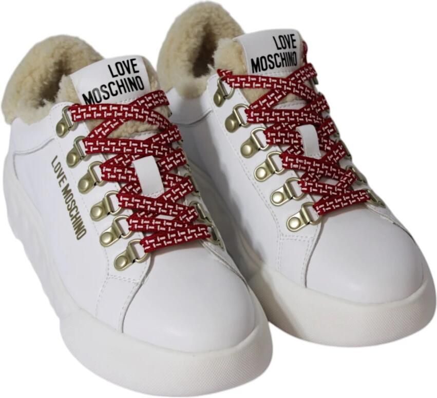 Love Moschino Bianco Beige Stijlvolle Modetas White Dames - Foto 2