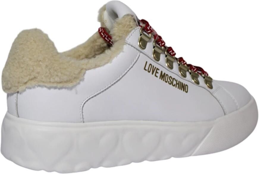 Love Moschino Bianco Beige Stijlvolle Modetas White Dames - Foto 3