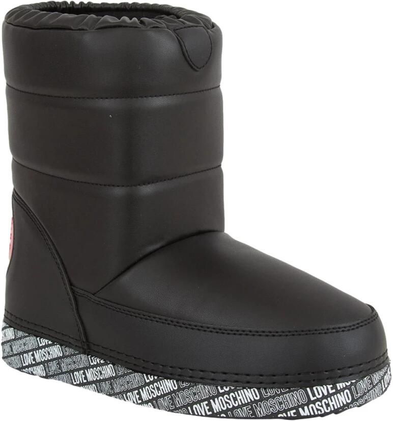 Love Moschino St.Ttod.Daily40 Vitello+Nylon Nero Boot