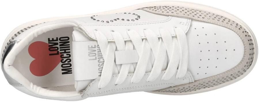 Love Moschino Suede en Strass Sneakers - Foto 5