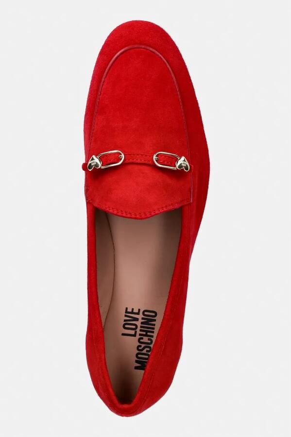 Love Moschino Suede Loafers - Foto 4
