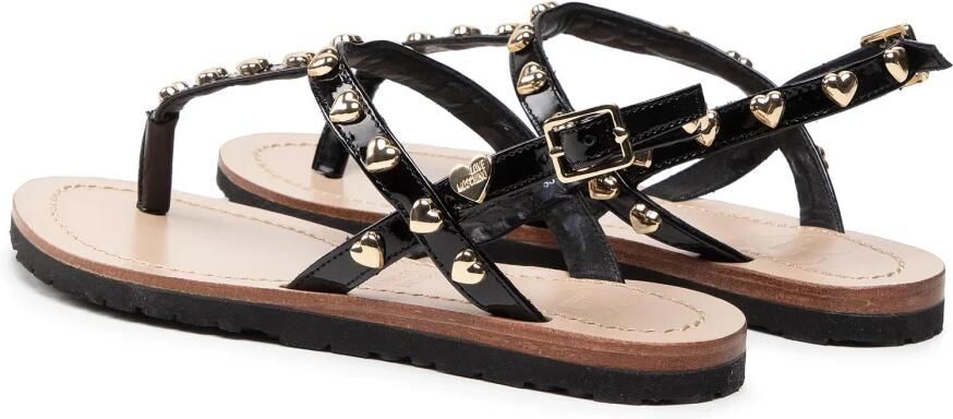 Love Moschino Tenen-slippers met hartjesdetails - Foto 3