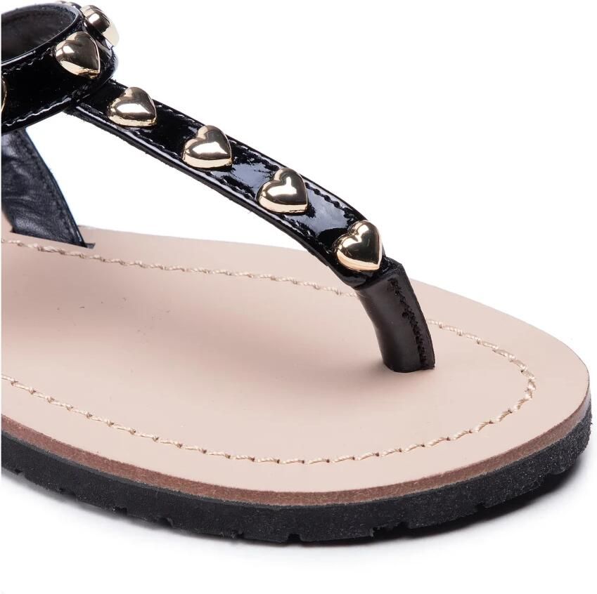 Love Moschino Tenen-slippers met hartjesdetails - Foto 2