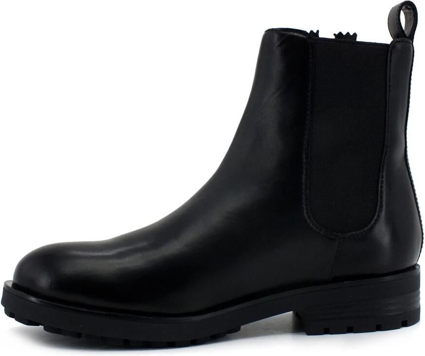 Moschino Dames Chelsea Leren Laarzen Black Dames