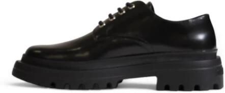 Love Moschino Platte Polyethyleen Damesschoenencollectie Black Dames