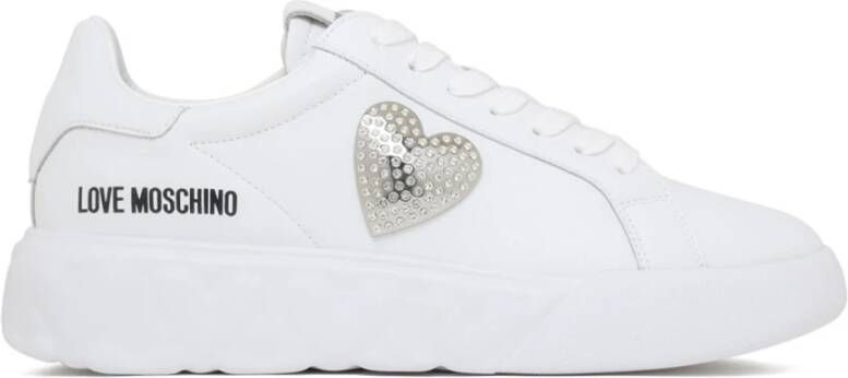 Love Moschino Low Top Sneakers met Hart