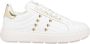 Love Moschino Luxe Leren Sneakers voor Vrouwen White Dames - Thumbnail 3