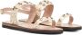 Love Moschino Platte Sandalen Roze Dames - Thumbnail 1