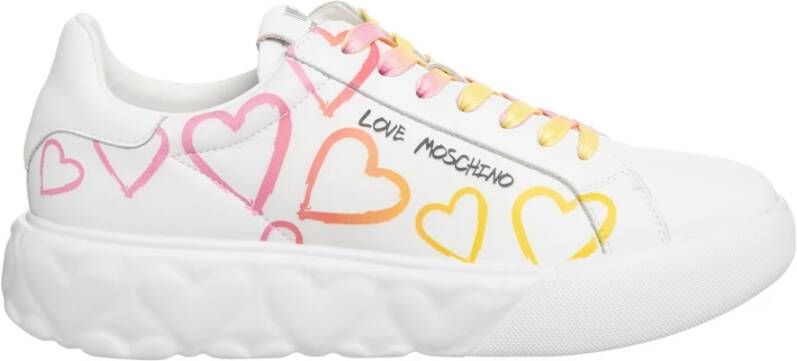 Love Moschino Puffy Heart Sneakers Multicolor Dames