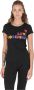 Love Moschino Regenboog Logo Crew Neck Tee - Thumbnail 1
