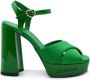 Love Moschino Sandalen met hoge hakken Groen Dames - Thumbnail 2