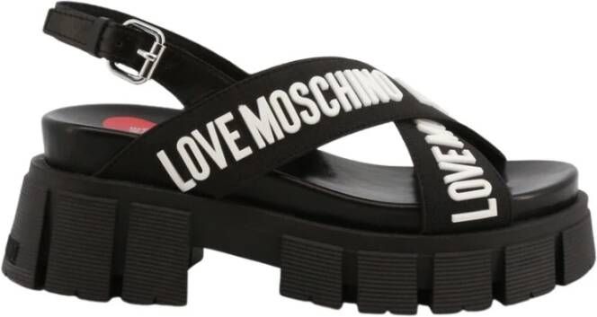 Love Moschino Sandalen met hoge hakken Zwart Dames