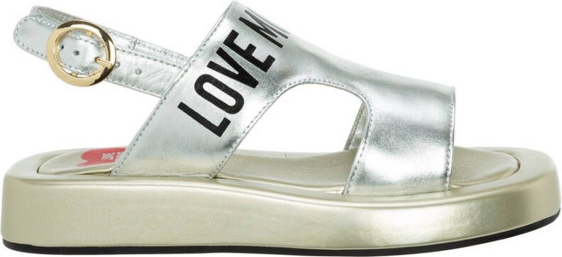 Love Moschino Sandalen Grijs Dames - Foto 3