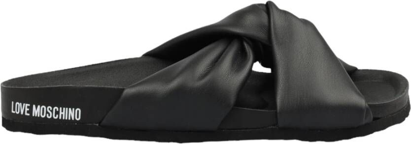 Love Moschino Dames Lente Zomer Collectie Sliders Stijl Ja28233G0Eie0 Black Dames - Foto 5