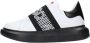 Love Moschino Platform Sneakers met Oogjes Detail Black - Thumbnail 11