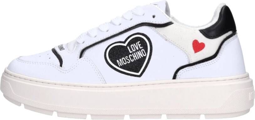 Love Moschino Lente Zomer Dames Sneakers White Dames