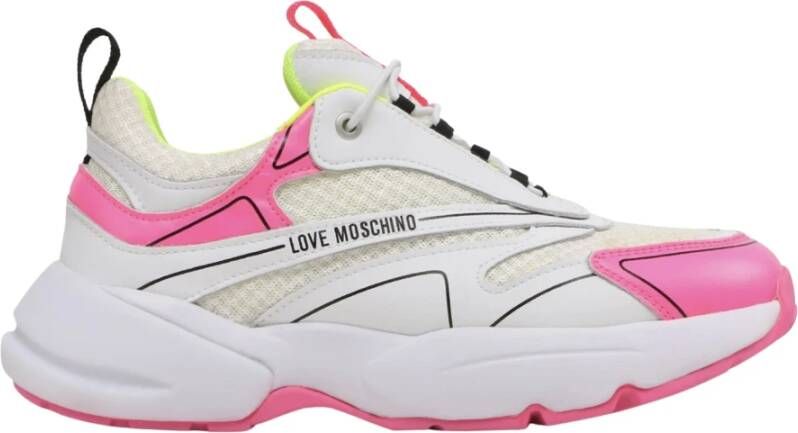 Love Moschino Sneakers Wit Dames