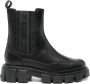 Love Moschino Stijlvolle Nero Enkellaarzen Aw25 - Thumbnail 1