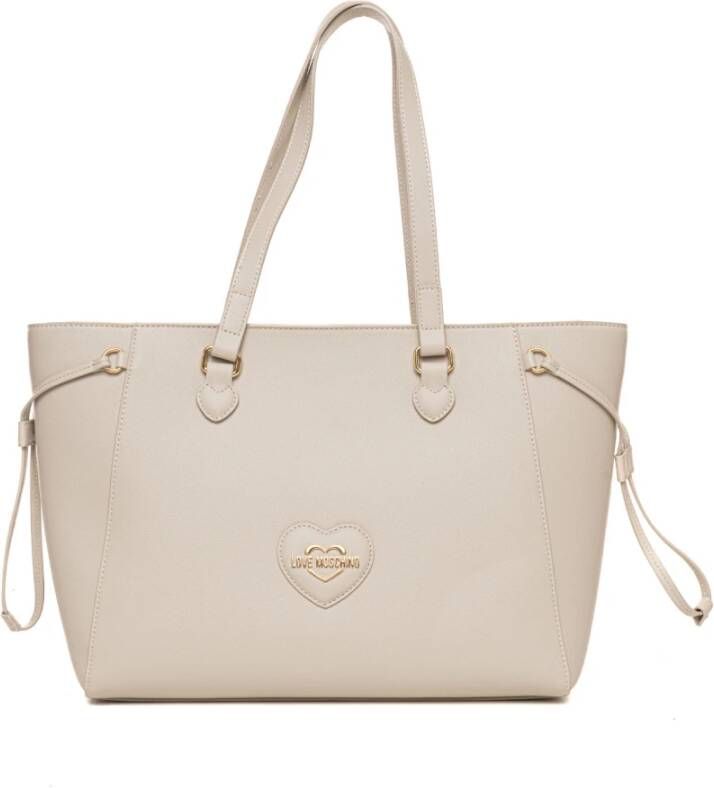 Love Moschino Stijlvolle ritssluiting boodschappentas