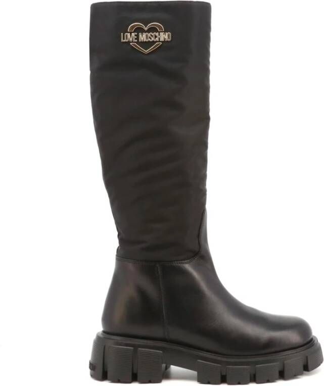 Love Moschino Hoge laarzen voor dames Stijl Ja26125G0Fia9 Zwart Dames - Foto 2