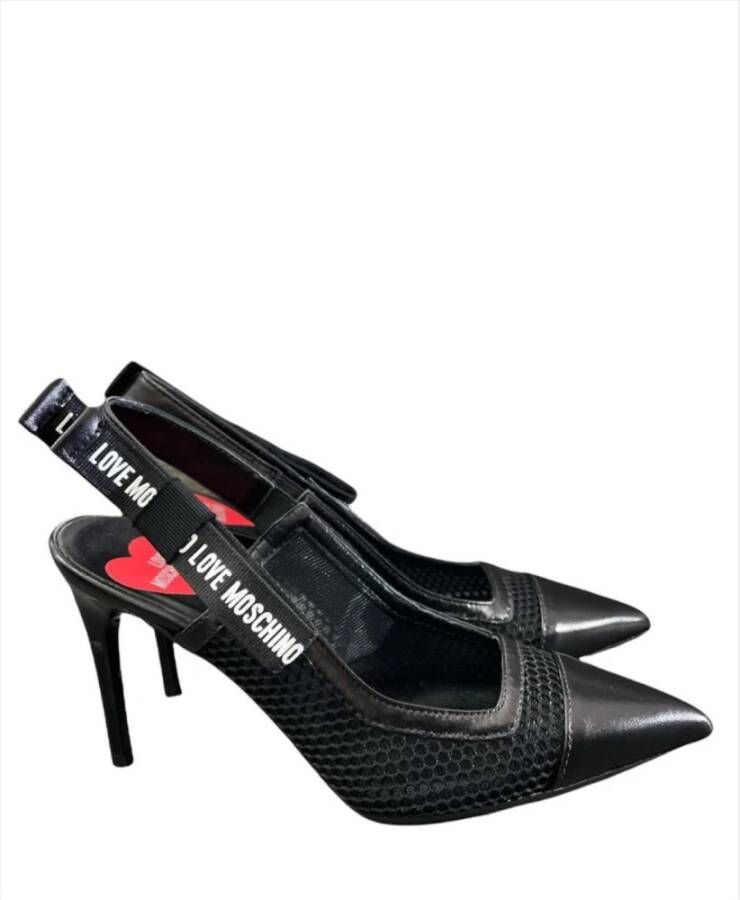 Love Moschino Verhoog je stijl met moderne pumps Zwart Dames