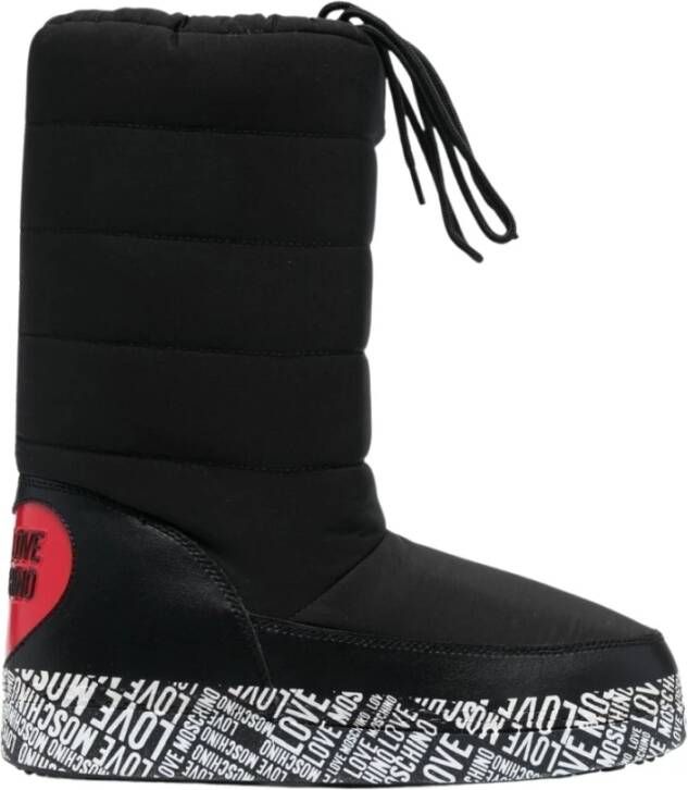 Love Moschino Winter enkellaarzen Zwart Dames