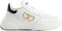 Love Moschino Witte Sneakers met Hartdetail White Dames - Thumbnail 1