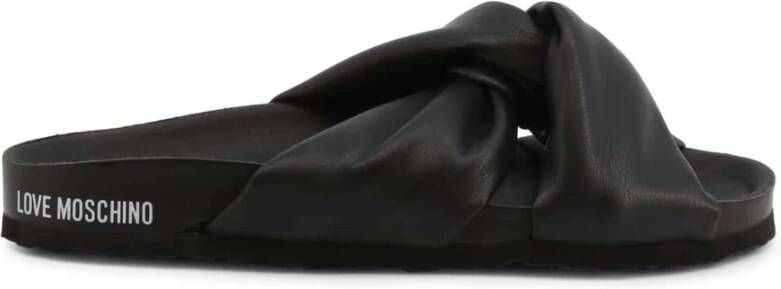 Love Moschino Zomer Dames Synthetische Flip Flops Black Dames