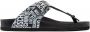 Love Moschino Schoenen Slippers JA28133G1EIJ0-00A Vrouw black white - Thumbnail 2