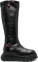 Love Moschino Zwarte Casual Enkellaarsjes - Thumbnail 1