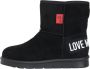 Love Moschino Boots & laarzen St.Ttod.Winter30 Velour Pu in zwart - Thumbnail 3