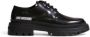 Love Moschino Nette Schoenen LaceUp Oxford Schoenen Zwart Lakleer - Thumbnail 1