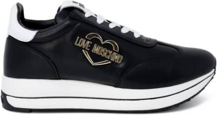 Love Moschino Dames Sneakers Herfst Winter Collectie Black Dames