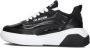 Love Moschino Ja15845g0g Lage sneakers Leren Sneaker Dames Zwart - Thumbnail 2