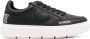 Love Moschino Zwarte Leren Sneakers met Verhoogde Boxzool Black Dames - Thumbnail 2