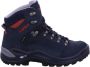 Lowa Renegade Mid GTX Wandelschoenen Dames Marineblauw Donkerrood - Thumbnail 2