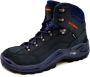 Lowa Renegade GTX Mid leren wandelschoenen donkerblauw oranje - Thumbnail 2