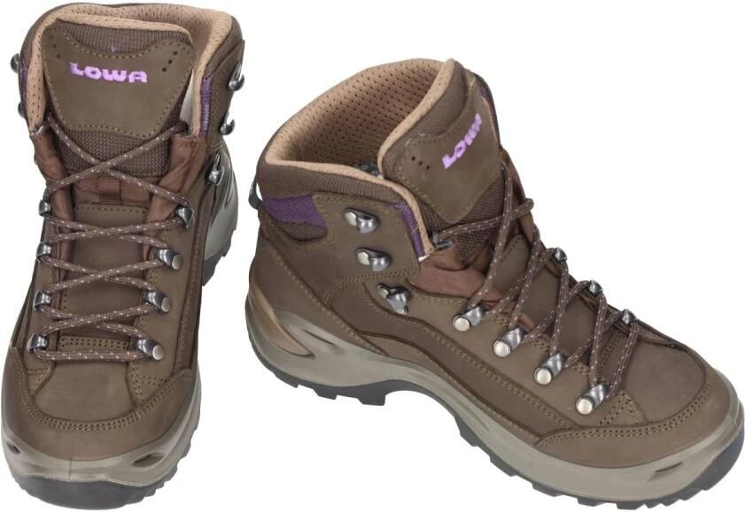 Lowa -Dames bruin donker wandelschoenen - Foto 2
