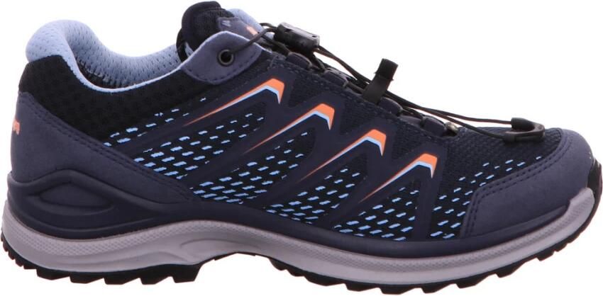 Lowa Maddox GTX LO Wandelschoenen Dames Middenblauw Zalmroze - Foto 3