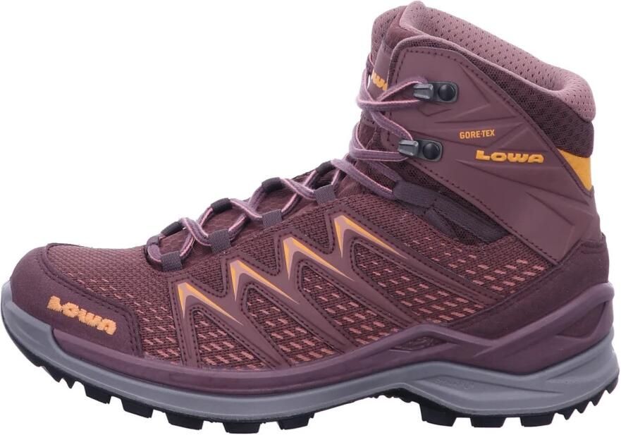 Lowa Women's Innox Pro GTX MID Wandelschoenen bruin purper