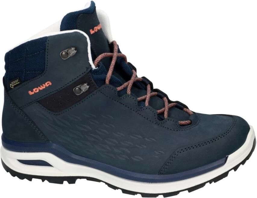 Lowa Hatland Locarno GTX QC Ws Navy mandarin Schoenen Wandelschoenen Lage schoenen