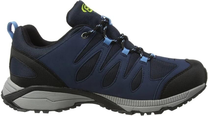 Lowa Casual Veterschoenen voor Heren in Staalblauw en Mandarijn