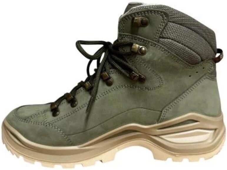 Lowa Qlima Renegade Evo GTX Wandelschoen Dames waterdichte mid wandelschoenen Greygreen Panna - Foto 5